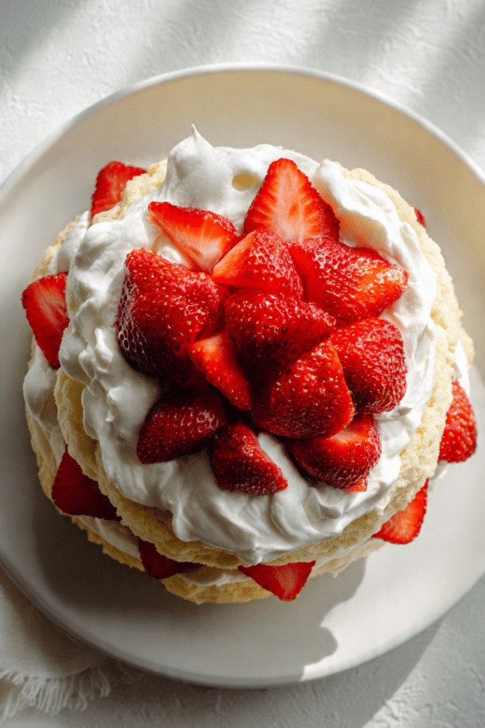 Homemade Strawberry Shortcake