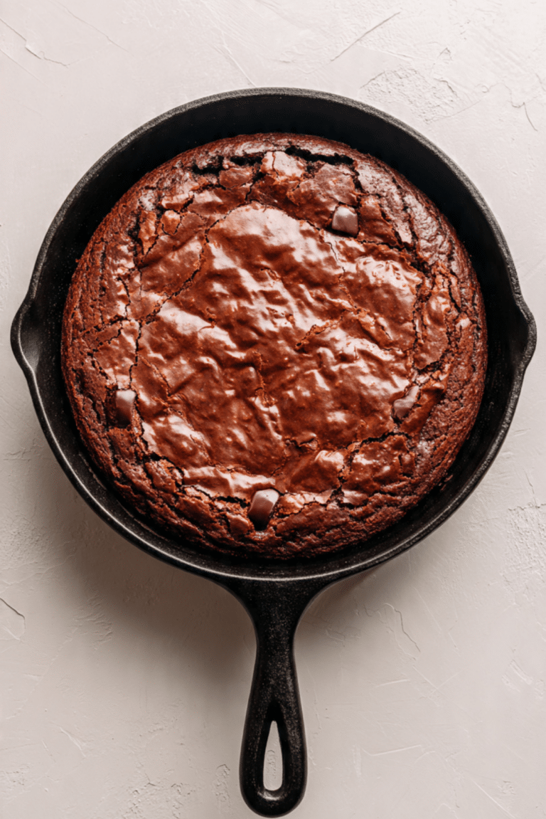 Ultimate Skillet Brownie
