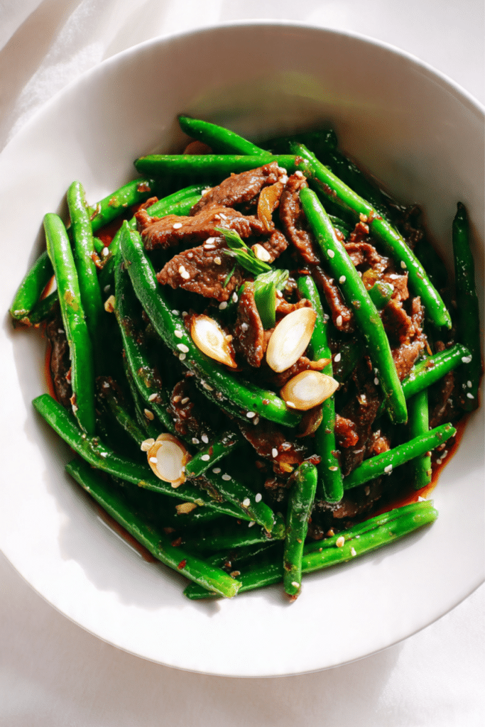 Green Beans with Meat
