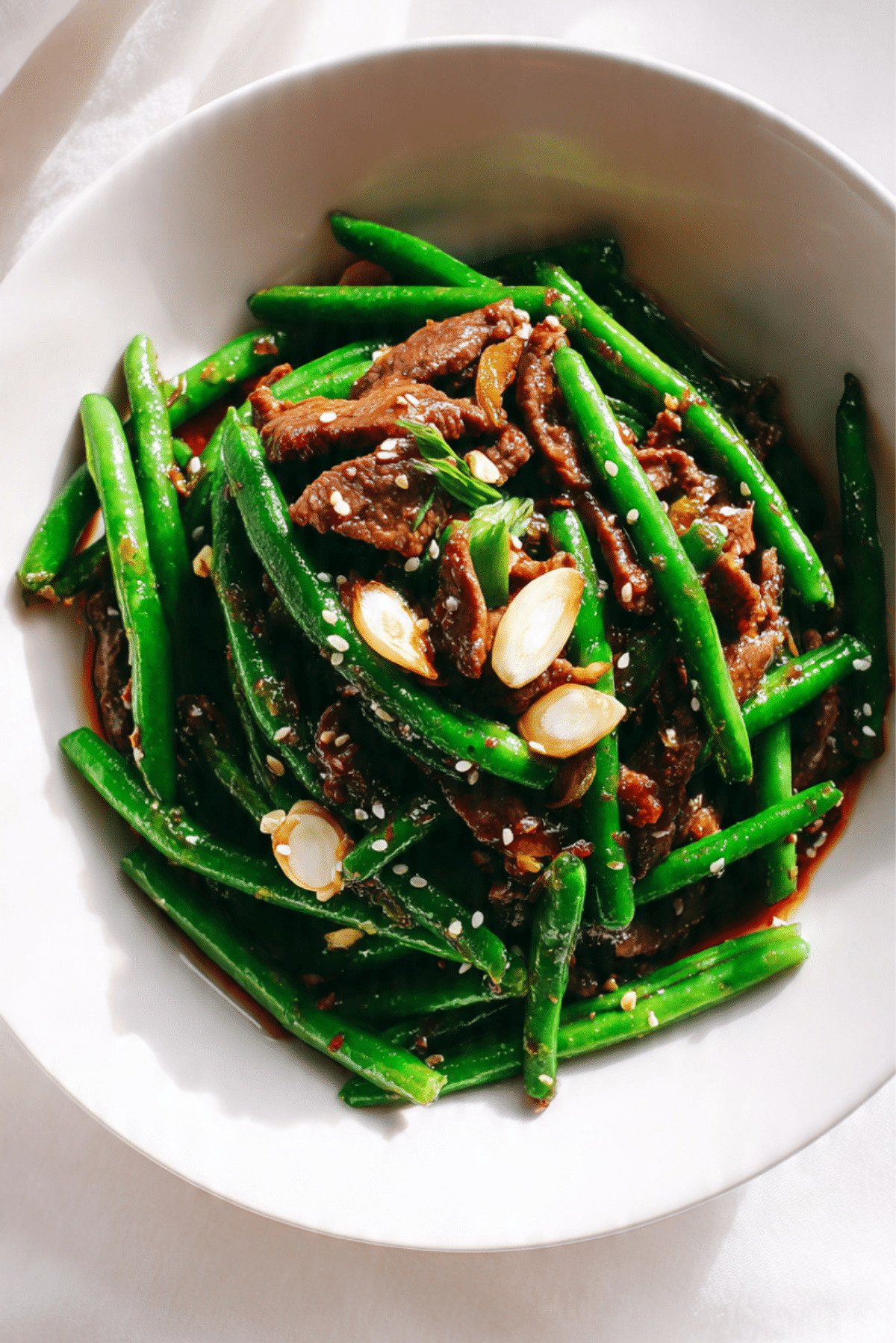 Green Beans with Meat