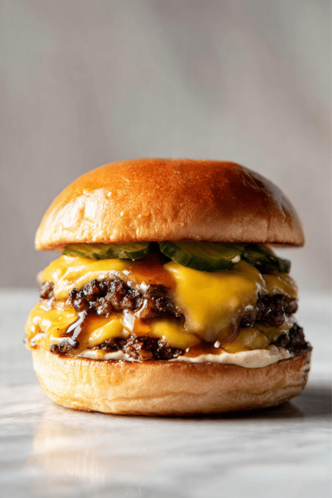 Hot Honey Smashed Burger