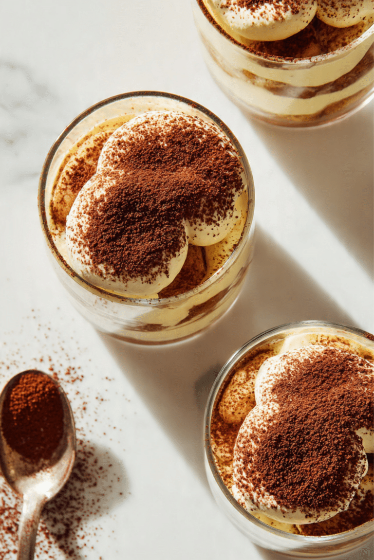 High-Protein Tiramisu Trifles
