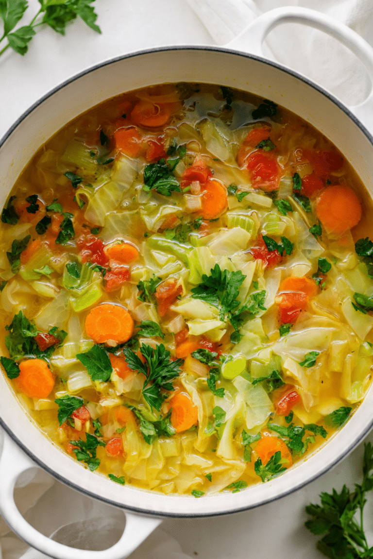 Vegetarian Cabbage Soup