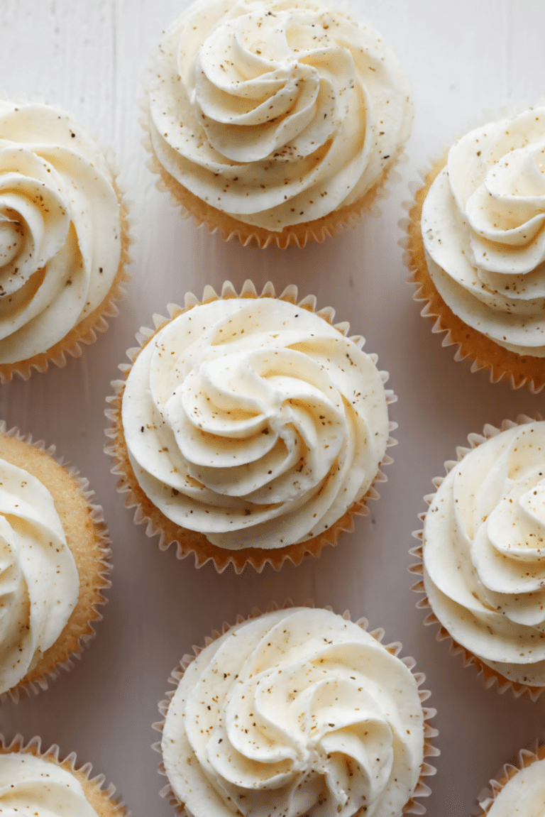 Very Vanilla Cupcakes