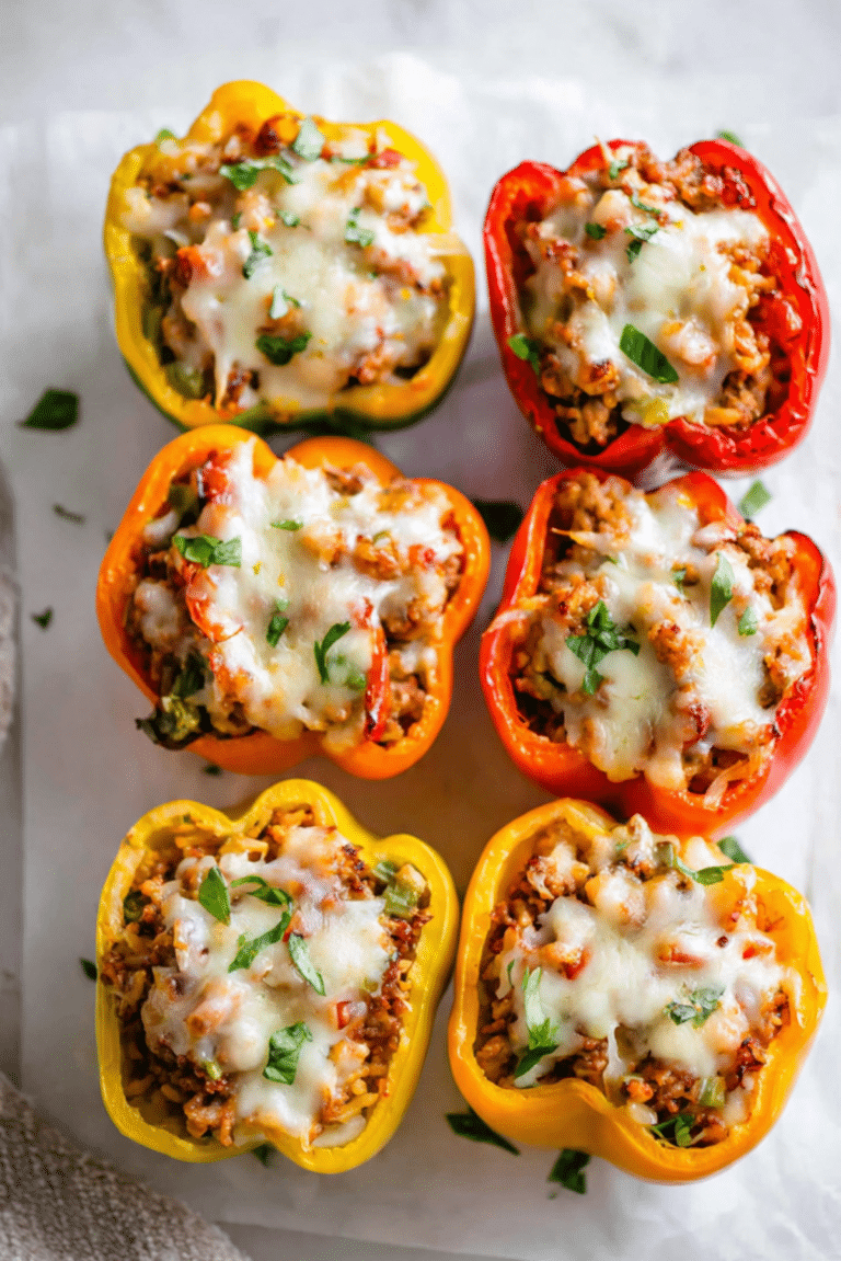 Sausage Stuffed Peppers