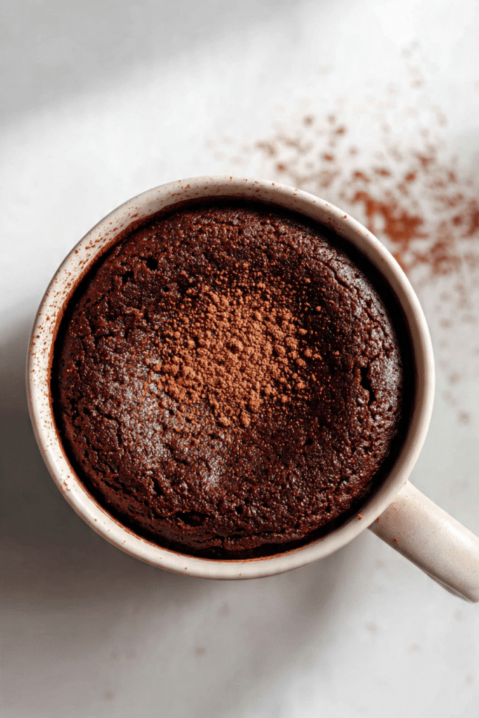 Hot Chocolate Mug Cake