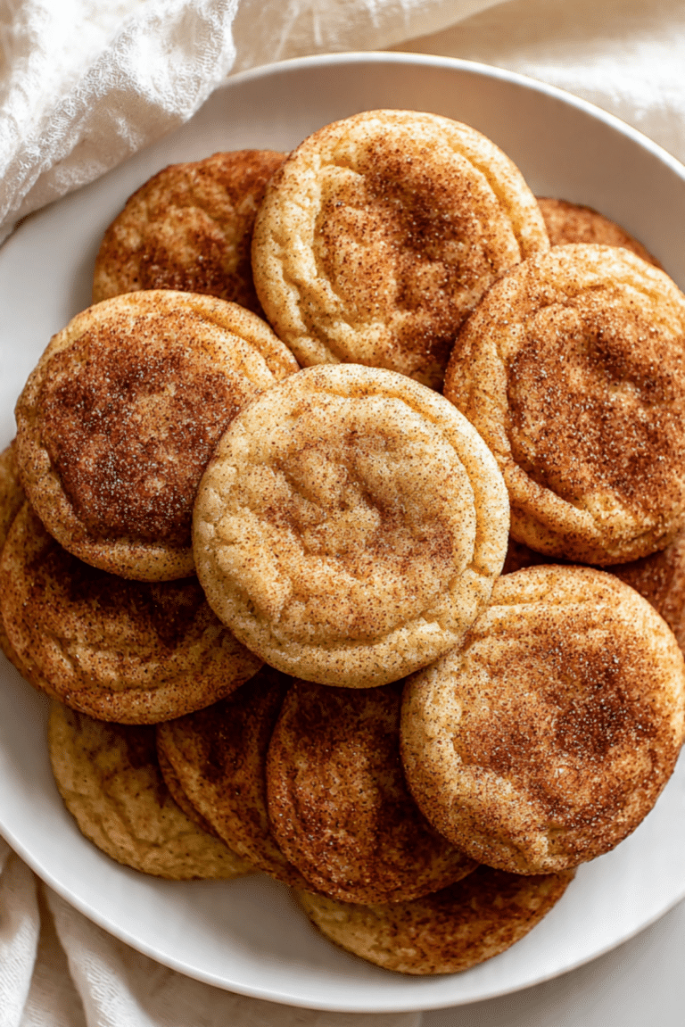 Brown Butter Snickerdoodle Cookies