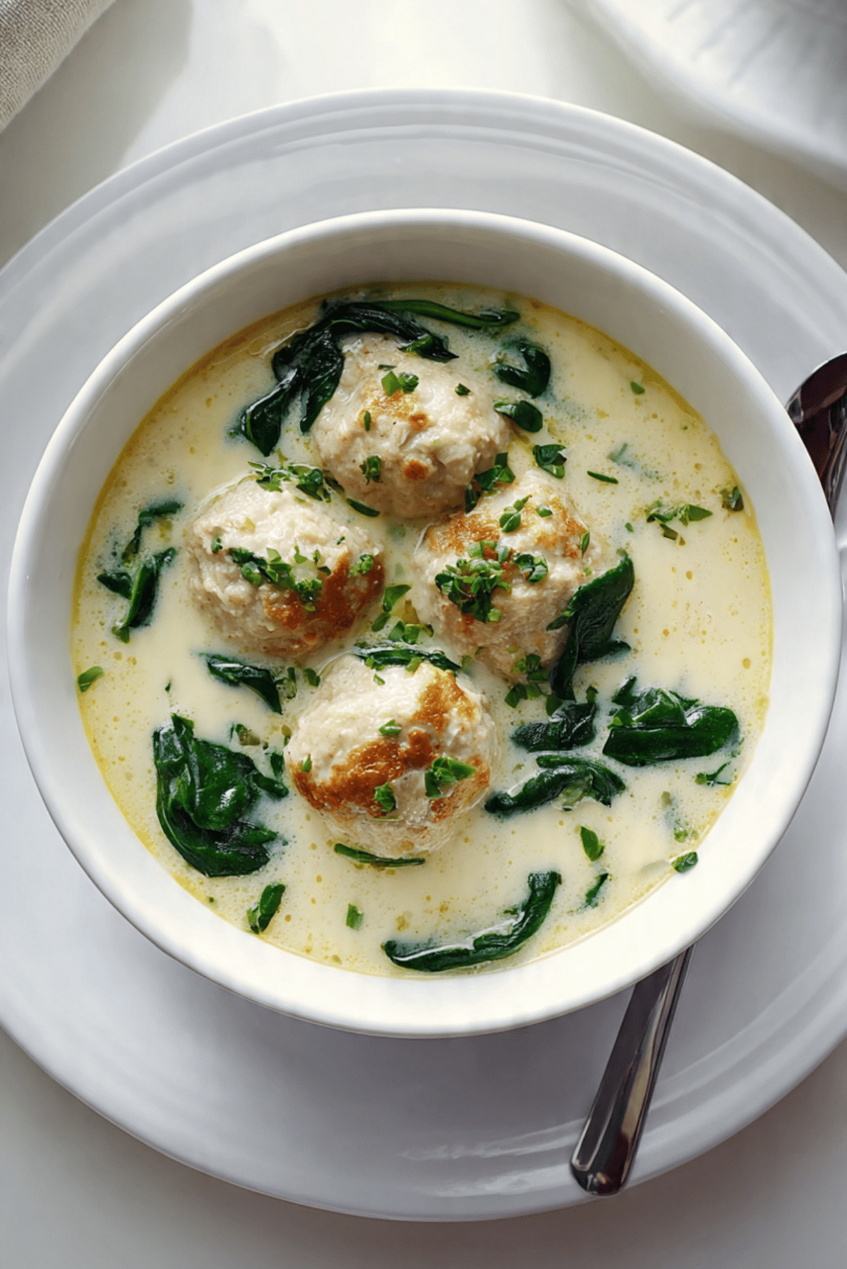 Marry Me Chicken Meatball Soup