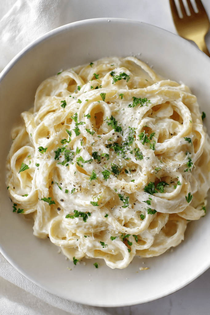 Cottage Cheese Alfredo