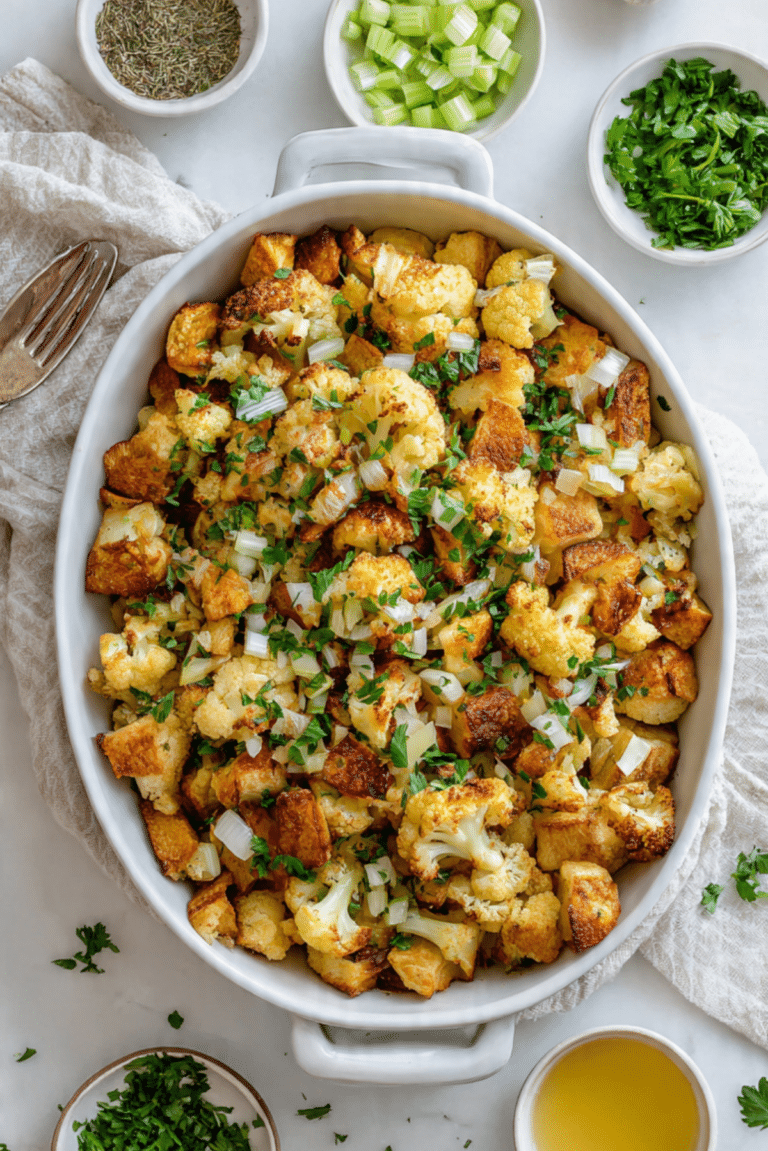 Cauliflower Stuffing