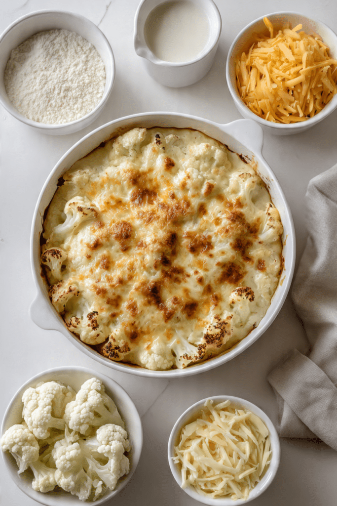 Cauliflower Au Gratin