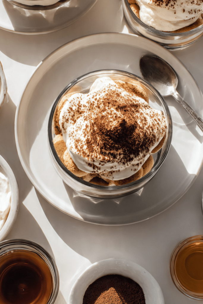 High-Protein Tiramisu Trifles