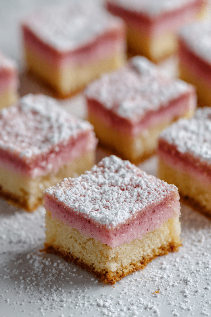 Strawberry-Lemonade Bars