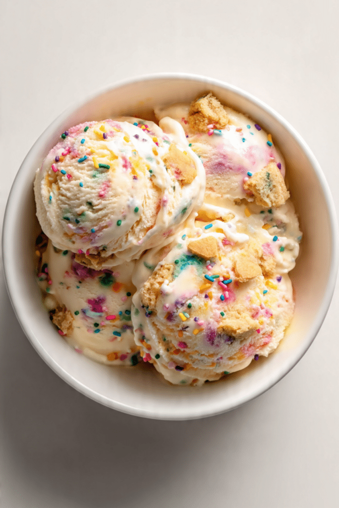 Dunkaroos No-Churn Ice Cream