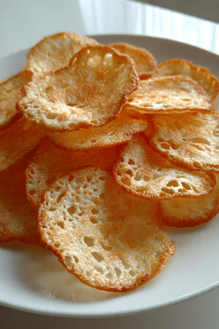 2-Ingredient Cottage Cheese Chips