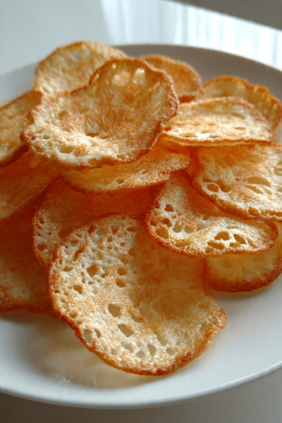 2-Ingredient Cottage Cheese Chips