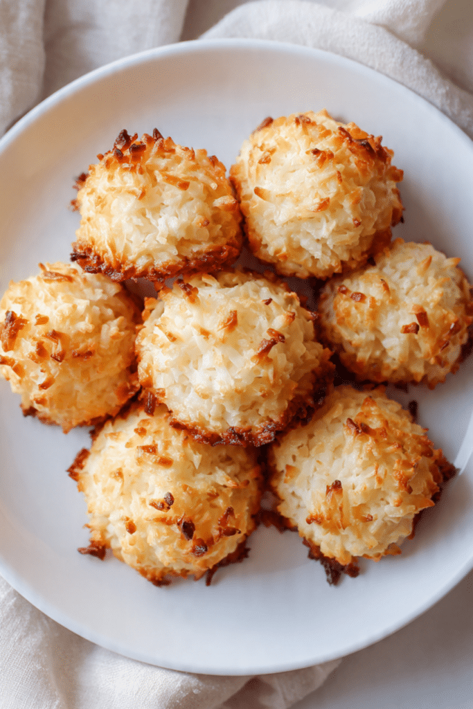 Air Fryer Coconut Macaroons