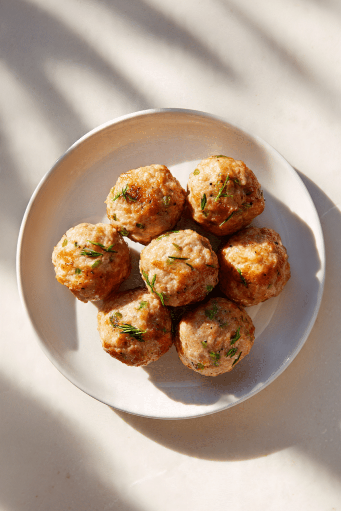 Turkey and Stuffing Meatballs