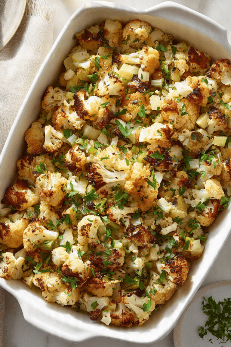 Cauliflower Stuffing