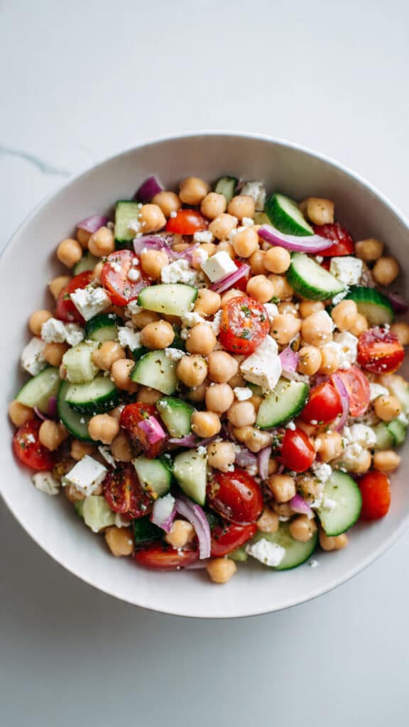 Greek Chickpea Salad