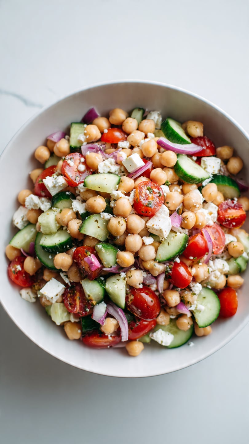 Greek Chickpea Salad