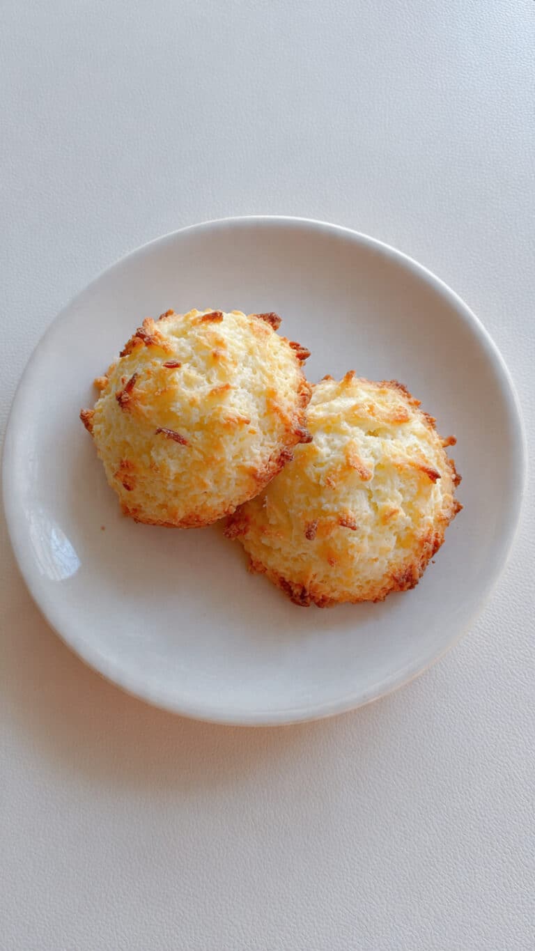 Two-Bite Parmesan Biscuits